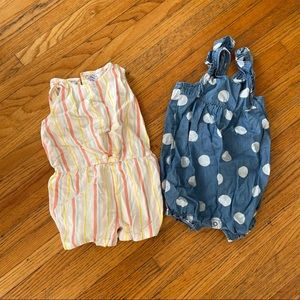 Carter’s 24month romper bundle